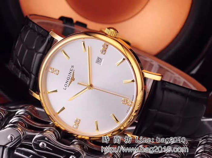 LONGINES浪琴 2018精品推薦 超薄男士腕表 WSS0643